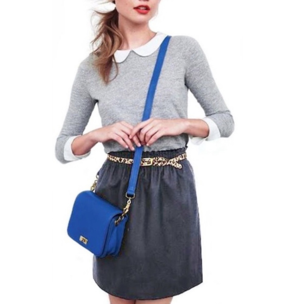 J. Crew Dark Gray Wool Skirt